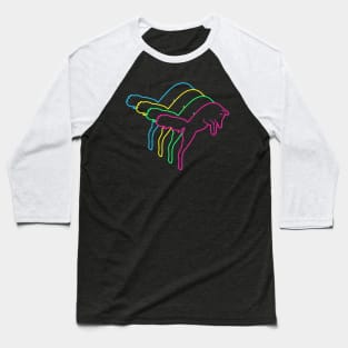 Fox 80s Neon Baseball T-Shirt